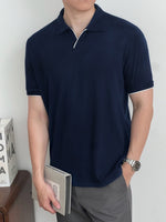 Load image into Gallery viewer, Kadaka MT-0158 Men Polo Shirt Detail List | Kaos Kerah Pria Dropneedle Knit
