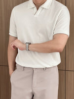 Load image into Gallery viewer, Kadaka MT-0158 Men Polo Shirt Detail List | Kaos Kerah Pria Dropneedle Knit
