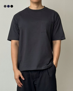 Muat gambar ke penampil Galeri, Kadaka Finn Basic Tshirt Men with Pocket | Atasan Kaos Pria Basic Regular Fit | MT-0181
