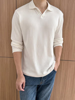 Load image into Gallery viewer, Kadaka MT-0188 Polo Knit Men Long Sleeves | Polo Pria Tangan Panjang
