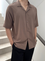 Load image into Gallery viewer, Kadaka MT-0200 Short Sleeve Shirt Men Linen | Kemeja Pria
