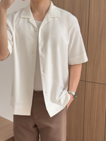 Load image into Gallery viewer, Kadaka MT-0200 Short Sleeve Shirt Men Linen | Kemeja Pria
