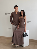 Load image into Gallery viewer, Kadaka MT-0214 Longsleeve Men Shirt Vneck | Atasan Kemeja Pria
