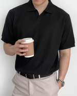 Load image into Gallery viewer, Kadaka Owen Knit Polo |  Men Knit Textured | Atasan Polo Pria Knit | Weekend Collection MT-0217
