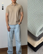 Load image into Gallery viewer, Kadaka Owen Knit Polo |  Men Knit Textured | Atasan Polo Pria Knit | Weekend Collection MT-0217
