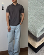Load image into Gallery viewer, Kadaka Owen Knit Polo |  Men Knit Textured | Atasan Polo Pria Knit | Weekend Collection MT-0217
