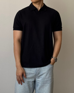 Load image into Gallery viewer, Kadaka Weekend Collection | Bodycon Knit Dress and Polo Shirt Men | Couple Outfit | Zoe, Owen
