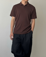 Muat gambar ke penampil Galeri, Kadaka Pleated Pairs Collection | Fitted Cardigan, Shirt and Polo Shirt Men Pleats | Couple Outfit | Audrey, Elle, Preston
