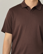 Load image into Gallery viewer, Kadaka Preston Shirt | Polo Shirt Men Pleats | Atasan Kaos Polo Pria Lengan Pendek | Pleated Pairs Collection MT-0223
