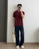 Load image into Gallery viewer, Kadaka MT-0206 Polo Shirt Men Basic with List | Atasan Polo Pria Lengan Pendek
