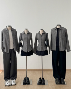 Kadaka MT-0213 Long Sleeve Striped Shirt | Kemeja Pria Tangan Panjang | Curated Curriculum Collection