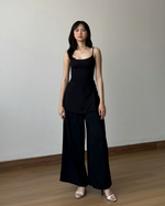 Muat gambar ke penampil Galeri, Kadaka Muse Pants | Skirt Layered Culottes | Celana Kulot Wanita Detail Rok | Off Duty Collection B-0233
