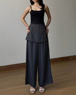 Load image into Gallery viewer, Kadaka Off Duty Collection | Sleeveless Top Cullotes and Jumpsuit | Matching Outfit | Dune, Cove, Muse, Meadow, Nomad
