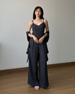 Load image into Gallery viewer, Kadaka Off Duty Collection | Sleeveless Top Cullotes and Jumpsuit | Matching Outfit | Dune, Cove, Muse, Meadow, Nomad
