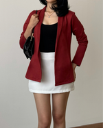 Muat gambar ke penampil Galeri, Kadaka Lia Outer | Womens Blazer | Blazer Tangan Panjang | O-0127
