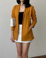 Muat gambar ke penampil Galeri, Kadaka Lia Outer | Womens Blazer | Blazer Tangan Panjang | O-0127
