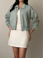 Muat gambar ke penampil Galeri, Kadaka Everest Outer |  Crop Jacket Fleece | Jaket Fleece Wanita | Say Fleece Collection O-0187
