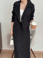 Load image into Gallery viewer, Kadaka Couple Group Outfit | Blazer Maxi Skirt and Pants | Capsule Wardrobe Collection

