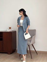 Load image into Gallery viewer, Kadaka Couple Group Outfit | Blazer Maxi Skirt and Pants | Capsule Wardrobe Collection
