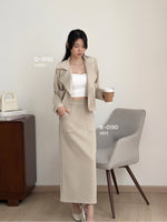 Load image into Gallery viewer, Kadaka Couple Group Outfit | Blazer Maxi Skirt and Pants | Capsule Wardrobe Collection
