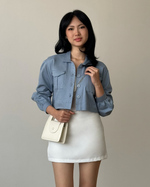 Muat gambar ke penampil Galeri, Kadaka Juno Jacket | Outer Crop Jacket | Jaket Wanita Crop | O-0200
