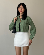 Muat gambar ke penampil Galeri, Kadaka Juno Jacket | Outer Crop Jacket | Jaket Wanita Crop | O-0200
