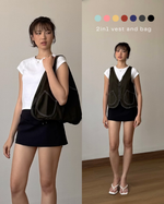 Muat gambar ke penampil Galeri, Kadaka Candy Shop Collection | Vest Bag 2 in 1 Multifungsi and Culotte Pants | Matching Outfit | O-0201, O-0202
