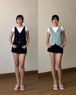 Load image into Gallery viewer, Kadaka Candy Shop Collection | Vest Bag 2 in 1 Multifungsi and Culotte Pants | Matching Outfit | O-0201, O-0202
