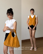 Load image into Gallery viewer, Kadaka Candy Shop Collection | Vest Bag 2 in 1 Multifungsi and Culotte Pants | Matching Outfit | O-0201, O-0202
