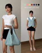 Muat gambar ke penampil Galeri, Kadaka Candy Shop Collection | Vest Bag 2 in 1 Multifungsi and Culotte Pants | Matching Outfit | O-0201, O-0202
