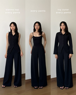 Muat gambar ke penampil Galeri, Kadaka Avery Pants | Culotte Pants | Celana Kulot Wanita | Everyday Basics Collection B-0107
