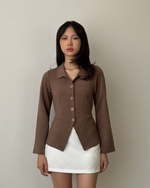 Load image into Gallery viewer, Kadaka Everyday Basics Collection | Outer Dress Culotte and Men Jacket Couple Group Family Outfit | Sienna, Avery, Eve, Ivy, Atlas
