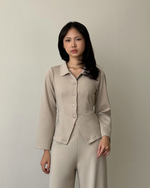 Load image into Gallery viewer, Kadaka Everyday Basics Collection | Outer Dress Culotte and Men Jacket Couple Group Family Outfit | Sienna, Avery, Eve, Ivy, Atlas
