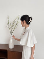 Muat gambar ke penampil Galeri, Kadaka Couple Group Family Outfit | Maxi Square and Vneck Dress Cape Outer | The Classic Charm Collection (2)
