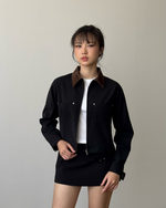Muat gambar ke penampil Galeri, Kadaka Brooklyn Collection | Women and Men Outer with Corduroy Collar | Couple Outfit | Soho Jacket
