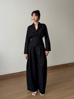 Muat gambar ke penampil Galeri, Kadaka Brooklyn Collection | Fitted Top and Barrel Pants | Matching Outfit | Madison, Manhattan
