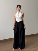 Muat gambar ke penampil Galeri, Kadaka Manhattan Pants | Pleated Barrel Pants | Celana Barrel Wanita | Brooklyn Collection B-0234
