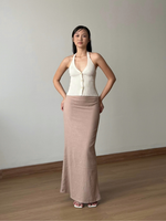 Muat gambar ke penampil Galeri, Kadaka Dream Skirt | Maxi Skirt Airflow Linen | Rok Panjang Maxi Wanita | Cloud Nine Collection B-0228
