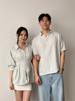 Muat gambar ke penampil Galeri, Kadaka Whisper Top | Long Sleeve Shirt Adjustable Waist | Kemeja Wanita Lengan Panjang | Cloud Nine Collection T-0566
