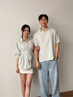 Muat gambar ke penampil Galeri, Kadaka Cloud Nine Collection (1) | Airflow Linen Top Blouse Skirt and Shirt | Couple Outfit | Mist, Feather, Whisper, Dream, Breeze

