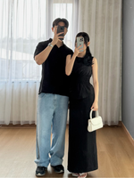 Muat gambar ke penampil Galeri, Kadaka Cloud Nine Collection (2) | Airflow Linen Top Blouse Skirt and Shirt | Couple Outfit | Mist, Feather, Whisper, Dream, Breeze
