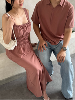 Muat gambar ke penampil Galeri, Kadaka Cloud Nine Collection (1) | Airflow Linen Top Blouse Skirt and Shirt | Couple Outfit | Mist, Feather, Whisper, Dream, Breeze
