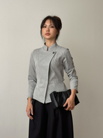 Load image into Gallery viewer, Kadaka Modern Heritage Collection | Striped Modern Beskap and Barrel Pants | Couple Outfit | Raina, Arka, Nusa
