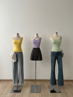 Muat gambar ke penampil Galeri, Kadaka T-0469 Cross Tanktop Stretch Wanita
