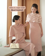 Load image into Gallery viewer, Kadaka Couple Group Family Outfit | CNY Imlek Cheongsam Top Dress Outer and Men Shirt | Season of Luck Collection (1)
