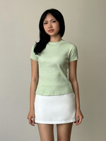 Load image into Gallery viewer, Kadaka Sera Top | Mock Neck Stretch Top | Atasan Wanita Mock Neck | Daily Ease Collection T-0347
