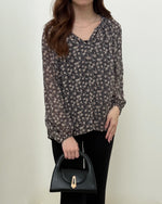 Load image into Gallery viewer, Kadaka T-0440 Floral Pattern Blouse Wanita Tangan Panjang
