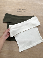 Load image into Gallery viewer, Kadaka Alina Top | Top Off Shoulder Ribbed Knit | Atasan Sabrina Wanita | Daily Ease Collection T-0535
