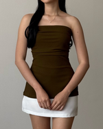 Load image into Gallery viewer, Kadaka T-0540 Tube Top with Slit | Atasan Kemben Wanita Stretch
