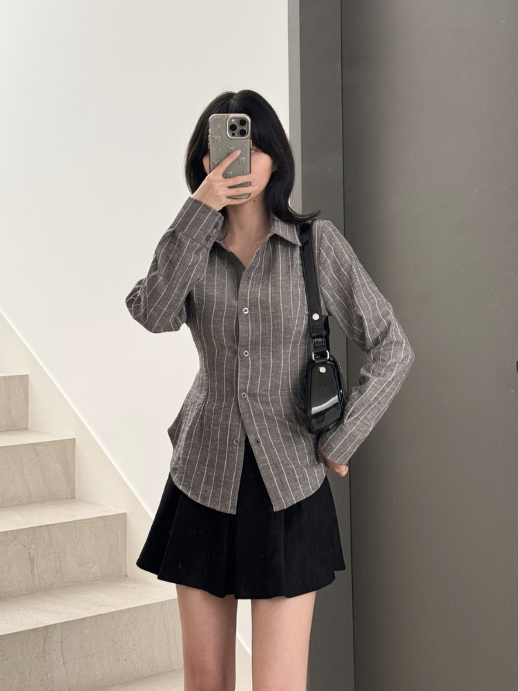 Kadaka Couple Outfit | Long Sleeve Fitted Shirt & Men Top Shirt | Curated Curriculum Collection